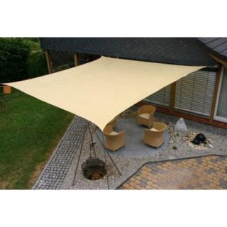   SAIL SHADE   RECTANGLE CANOPY COVER   OUTDOOR PATIO AWNING   10 x 20