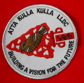Atta Kulla Kulla Lodge Round LLDC Patch Mint MT0505