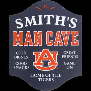   Wood Wall Home Auburn Tigers Man Cave Game Room Sign