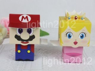 20boxes Super Mario Happy Wedding Party Favor box princess peach