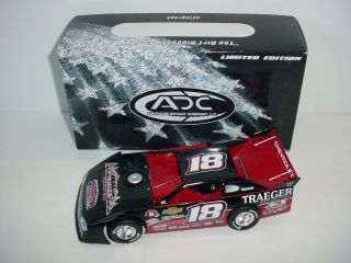 Shannon Babb 2008 #18 Traeger 1/24 Dirt Car Late Model Modified ADC 