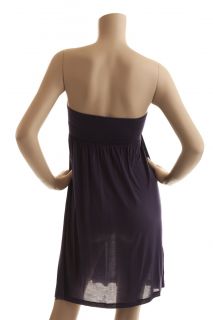 BCBG Max Azria Purple Knit Jersey Cover Up Dress Size XS