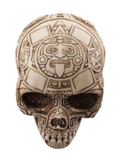 57378_off_white_aztec_pattern_tribal_skull_statue_4M