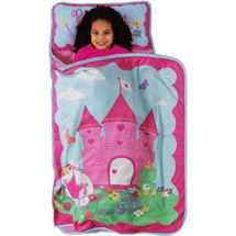 Baby Boom Princesstheme Toddler Nap Mat. Rolls Up for easy travel to 