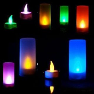    Flicking LED Auto Change lights Candle Tea Light for Party Wedding