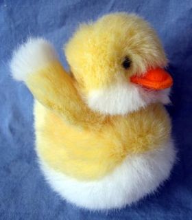 Stuffed Plush Duck Duckling Baby Small Animal Russ Berrie