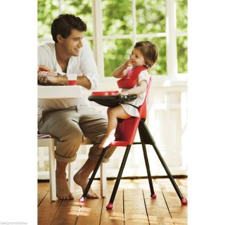 baby bjorn high chair red