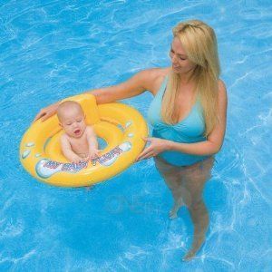 Intex My Baby Float Pool Inflatable Ring Swim Infant Tube Swimming New 