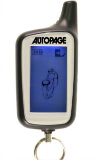 AUTOPAGE XT 42LCD PAGER REMOTE FOR C3 RS625LCD REMOTE START CAR ALARM 
