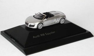 87 Audi R8 Spyder V10 Eissilber Silber Dealer Edition