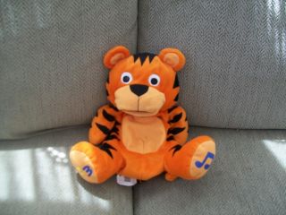 Baby Einstein Tiger Puppet 12 inch Musical and COUNTS