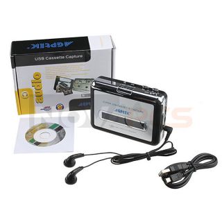 USB Cassette to  Converter Super Tape to PC Capture Audio and Music 