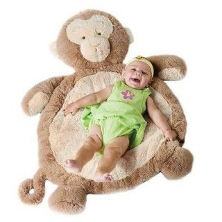  Inc Monkey Plush Animal Baby Infant Play Mat Gear 02532 New