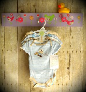 Baby Boy Infant Newborn Cowboy Creeper Bodysuit Onesie Romper 0 3 3 6 