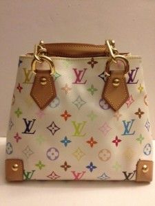   Vuitton Monogram Multicolore Multicolor Murakami Audra Handbag