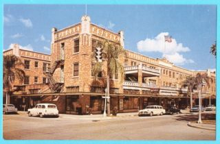 Postcard Avon Park Florida FL Hotel Jacaranda