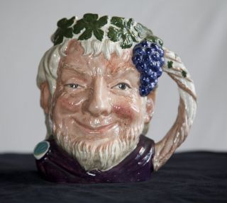 Bacchus Toby Jug Figurine Made in England by Royal Doulton D 6499 