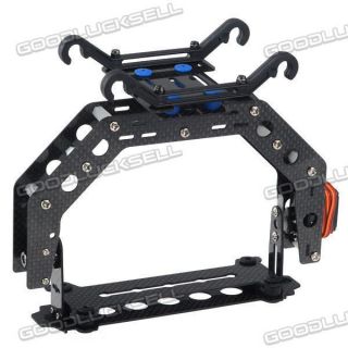 Single Axis Camera Gimbal Camera Mount Carbon Fiber with Servo for 