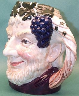 RARE Royal Doulton Bacchus with Stoke on Trent Jubilee Backstamp Mint 