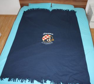 Dinamo Zagreb Croatia Bad Blue Boys BBB Blanket 2 Colors Available 