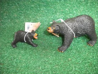 Black Bear and Cub by Safari Ltd Toy Bears Zoo Animals