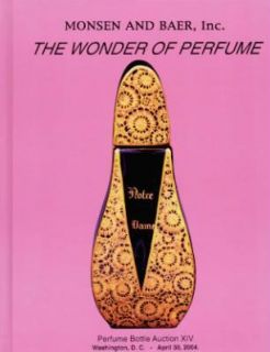 Monsen Baer Perfume Bottle Book Lalique Daum Nancy