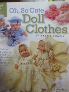  Pattern Book Oh So Cute Doll Clothes 871048 Azza Elshazly