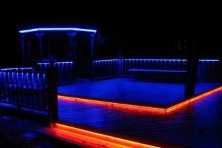 RGB LED Outdoor Backyard Patio Deck Yard Pool Bar BBQ Grill Cabana 