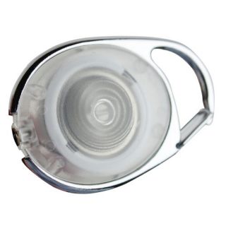   Translucent Carabiner Retractable Badge Reel 36 in Clear 10 PK