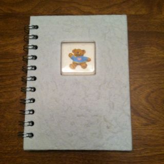 Baby Boy Photo Album NWOT 4x6 Baby Blue 18 Pages