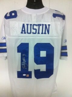 Autographed Signed Football Jersey Lot 5 Dallas Cowboys Austin Jones 