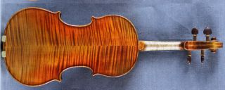   Antiqued Model Violin Paul Bailly 1908 Rich Sound Listen