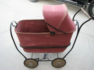 Mahr Bufton baby carriage rocking cradle bassinet pram Trav L eez 