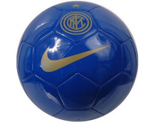   Inter Milan Football Official Size 5 Soccer Ball Blue Gold New