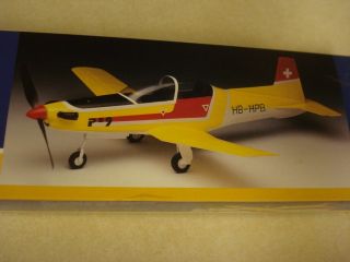 Airsail Pilatus PC9 Porter Balsa Wood Scale Model Airplane Kit