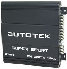 Autotek AT950 4 Channel 950 Watt Car Amplifier 2 Pairs Hifonics 6 5 