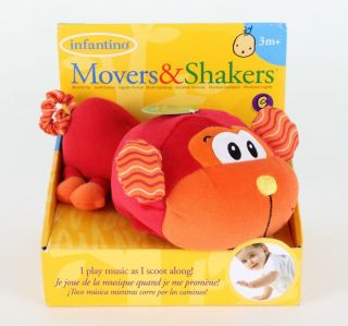Infantino Movers Shakers Plush Monkey Music Baby Toy
