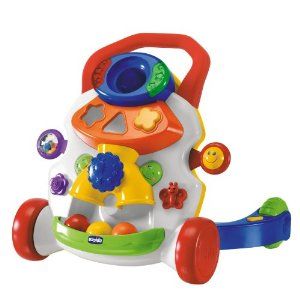 features two toys in one a baby walker and an activity center music 