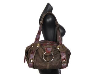 Authentic GUSTTO Brown Leather Baca Bag Satchel