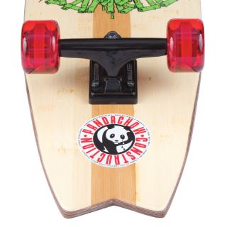 Santa Cruz Bamboo Shark Cruiser Complete Longboard Skateboard 9 7x 33 