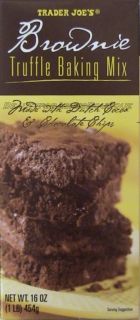 Trader Joes Chocolate Chip Brownie Truffle Baking Mix