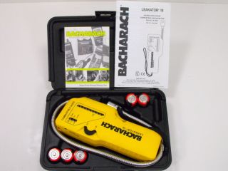 Bacharach Leakator 10 Combustible Gas Leak Detector w Case NICE