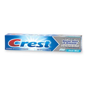 Crest Whitening Toothpaste Baking Soda Peroxide Fresh Mint 6 4 oz 181 