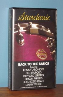 your consideration is a great VHS video entitled, Back to the Basics 