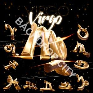 10x10 Virgo Zodiac Club Hip Hop Background Backdrop