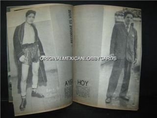 Marinero Celis Photocover Mexican Boxing Magazine 1965