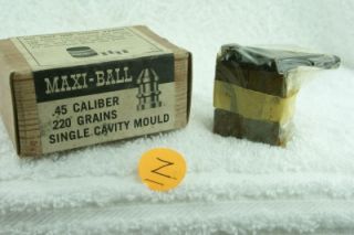 thompson center arms maxi ball bullet mold 45 cal z