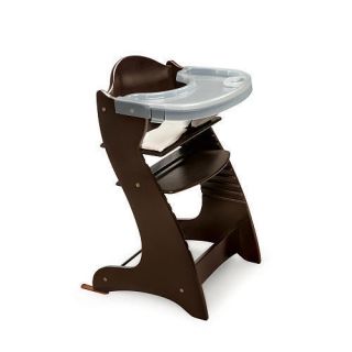 Badger Basket Embassy Wood High Chair Espresso