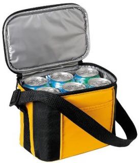 New 6 Pack Beer Soda Ice Cooler Waterproof Bag BG87
