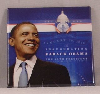 Barack Obama Presidential Campaign Button 2 x 2